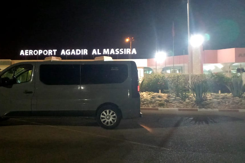 Agadir, Tamraght eller Taghazout: Agadir Flygplats TransferTransfer tur och retur från och till Agadir City