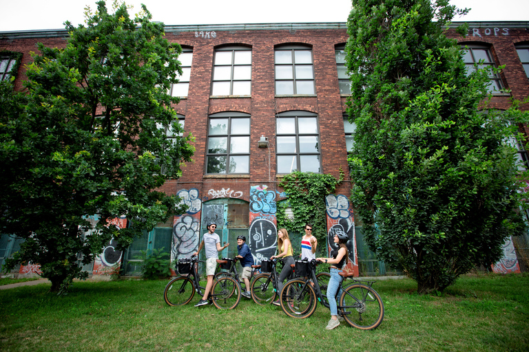 Visite à vélo des joyaux cachés - Plateau, Mile-End, Marché Jean TalonMontréal : balade en vélo au nord du centre-ville