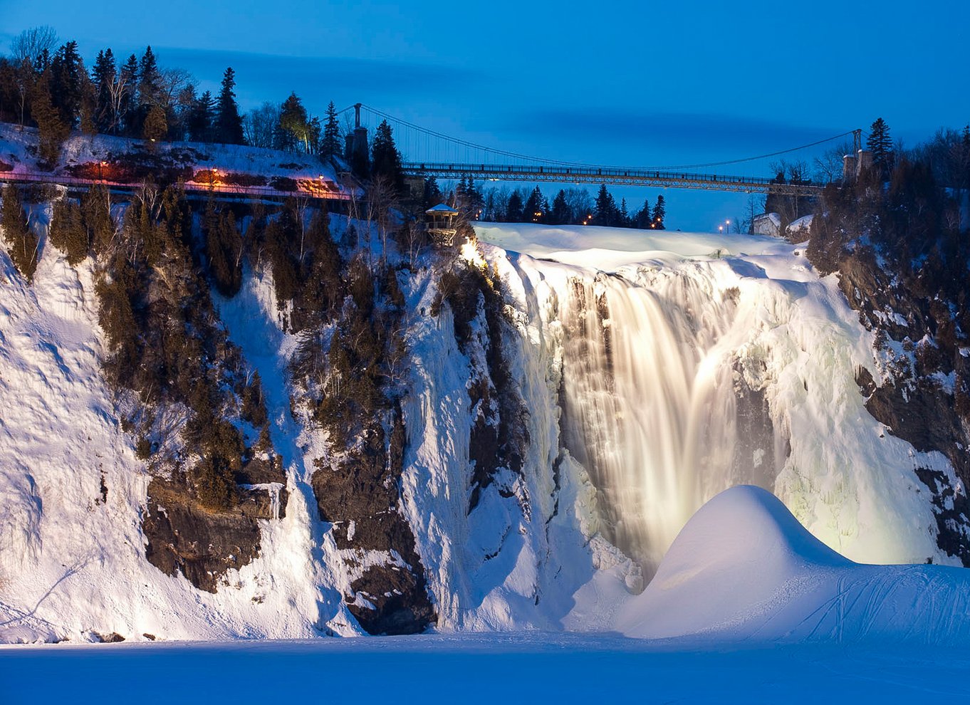 Quebec City: Montmorency Falls med svævebanetur