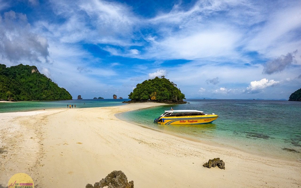 Ao Nang: 4-Inseln-Tagestour mit Mittagessen