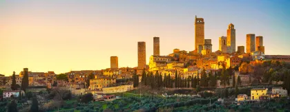 Von Florenz aus: San Gimignano und Siena Ganztagestour
