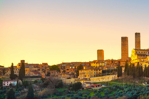 Florens: Dagsutflykt med fritid i San Gimignano och Siena