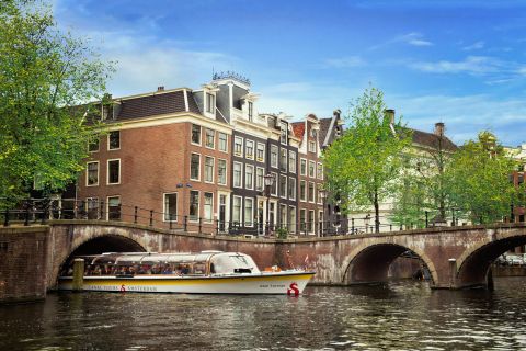 Amsterdam: Grachtenfahrt zu den Highlights