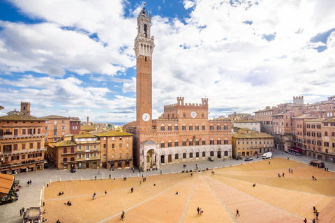 Firenze: Escursione di un giorno con tempo libero a San Gimignano e Siena