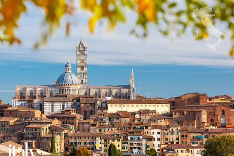 Florens: Dagsutflykt med fritid i San Gimignano och Siena