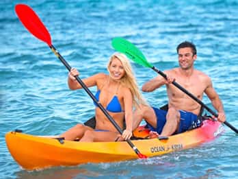 From Sidari, Corfu: Private Canoe Rental with Life Vest
