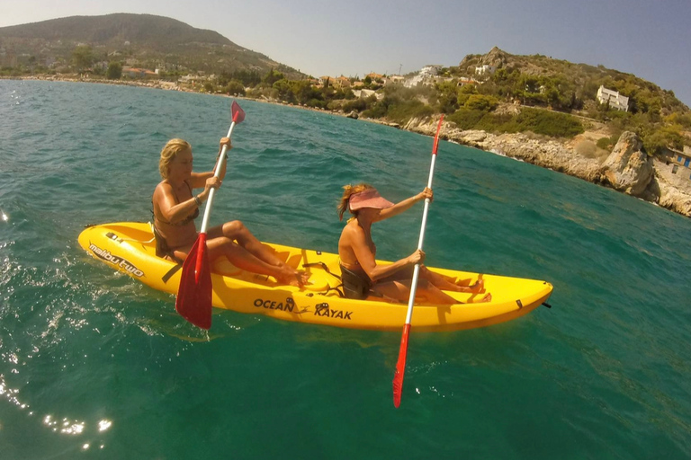 De Sidari, Corfu: aluguel de canoa particular com colete salva-vidasAluguel de canoa de 1 hora