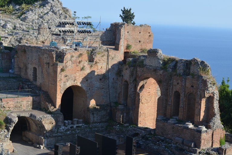 From Catania: Guided Tour of Mount Etna and Taormina Mount Etna and Taormina - Nature and Relaxation Tour