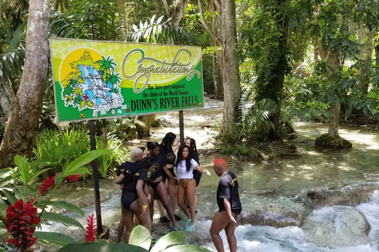 Falmouth: Dunn's River Falls & River Tubing with Lunch From Falmouth: Dunn's River Falls & River Tubing with Lunch