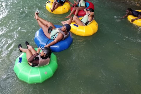 Falmouth: Dunn's River Falls & River Tubing with Lunch From Falmouth: Dunn's River Falls & River Tubing with Lunch