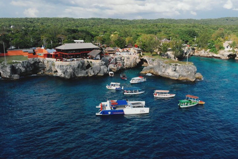 Depuis Montego Bay : Plage de Negril et visite du Ricks Cafe