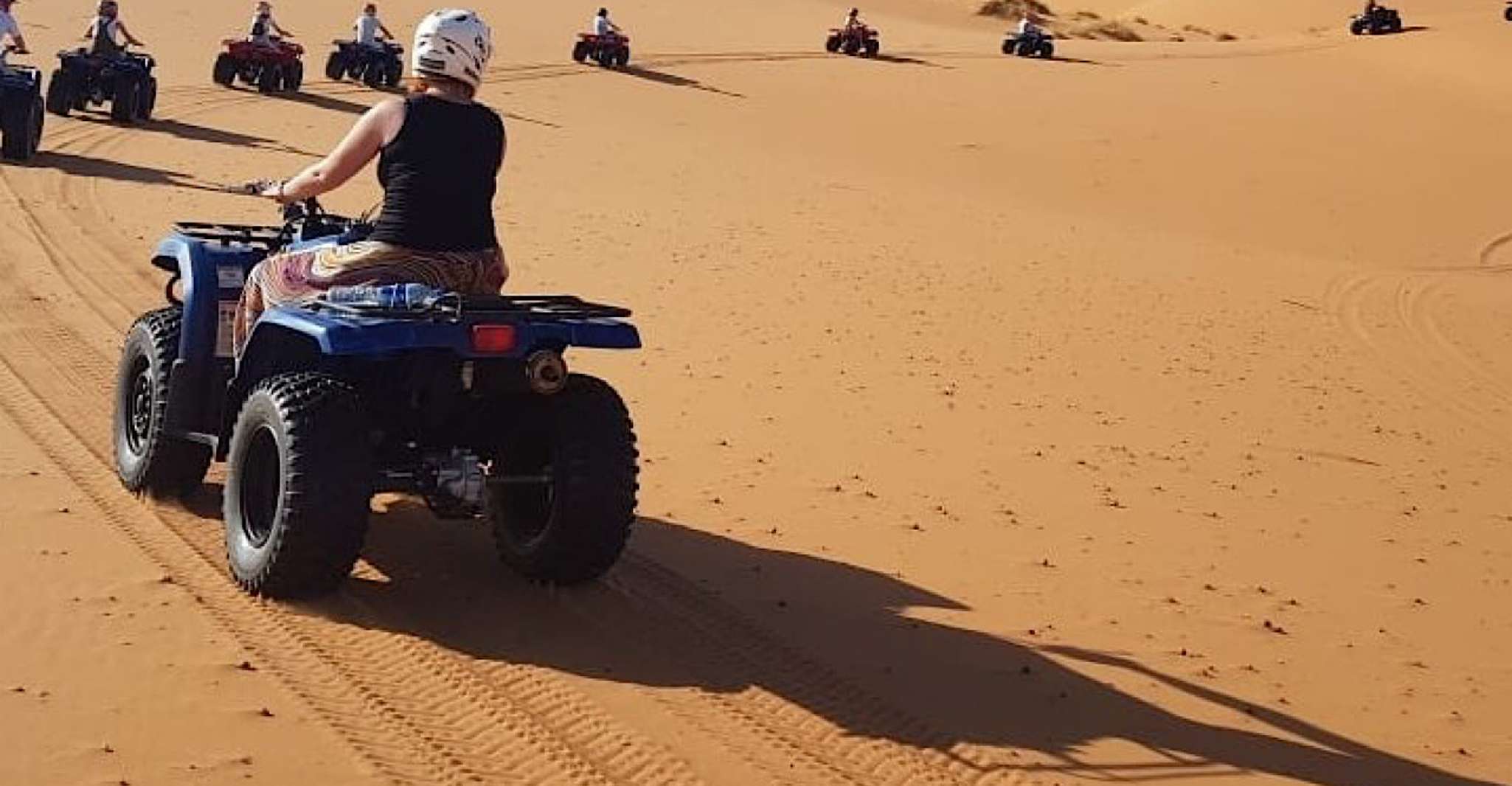 Agadir ou Taghazout, Quad Bike Beach et Dunes Ride & Snacks - Hizvo