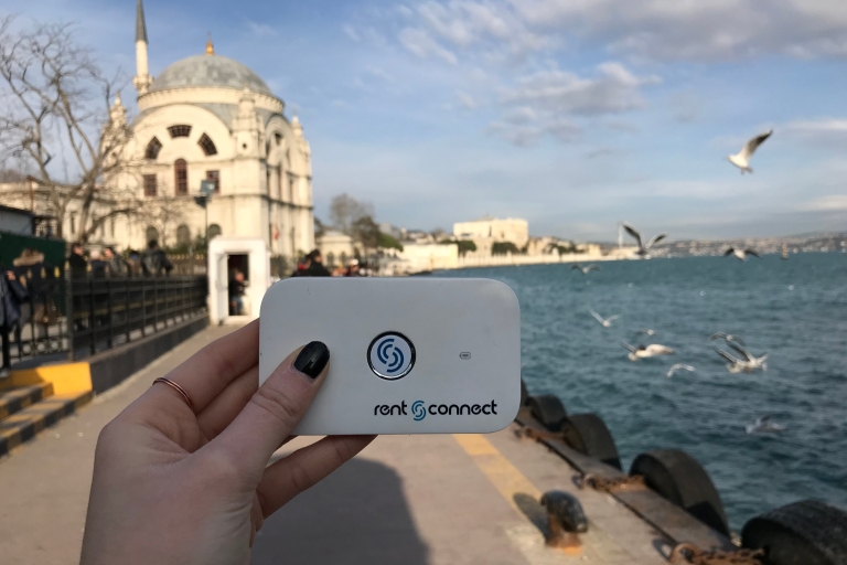 Istanbul : routeur Wi-Fi portable, Internet 4G illimitéRouteur Wi-Fi portable 4G / Internet illimité pour 1 jour