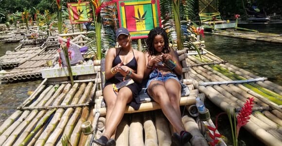 Montego Bay: Bamboo River Rafting and Limestone Foot Massage
