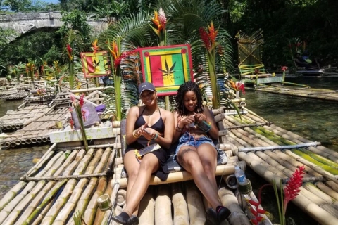 Montego Bay: Bamboo River rafting with Limestone Massage