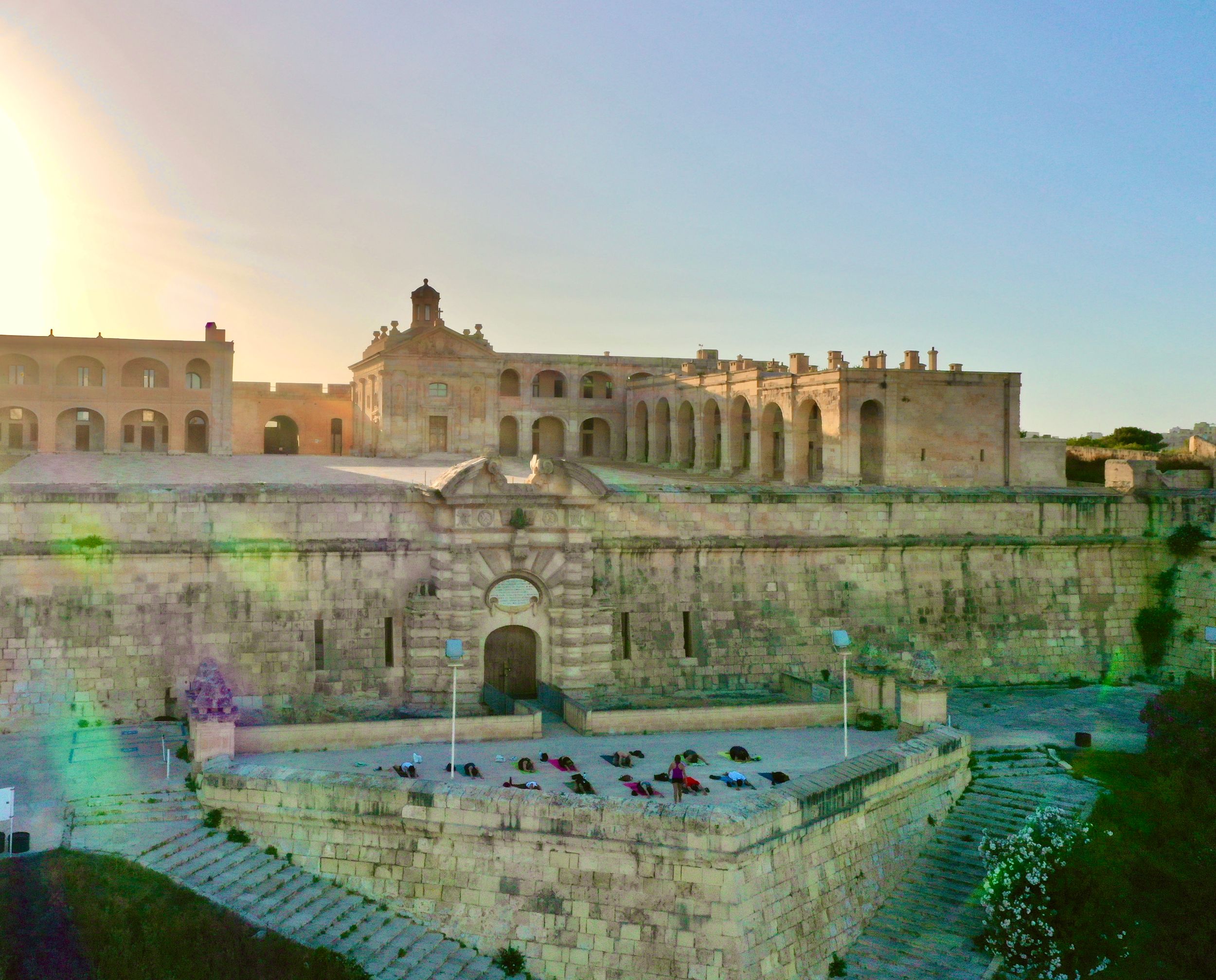 Malta: Game of Thrones Location Yoga Kurs
