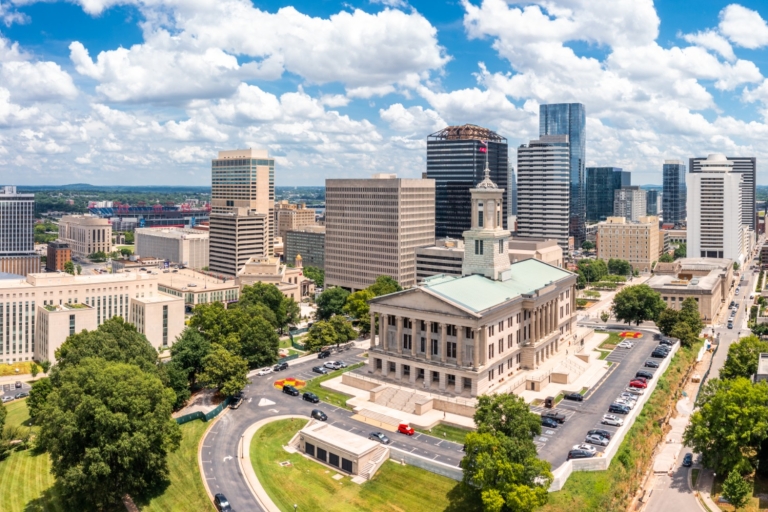 Nashville : Visite guidée de Nashville à pied, à l'aide d'un smartphone