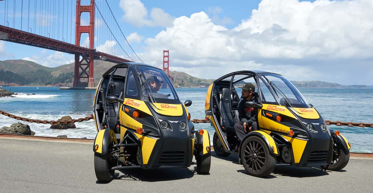 San Francisco: Electric GoCar Tour Over Golden Gate Bridge | GetYourGuide