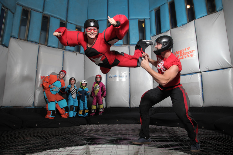 Indoor skydive – learn to fly