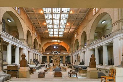 from Cairo: Egyptian and Civilization Museums private tour