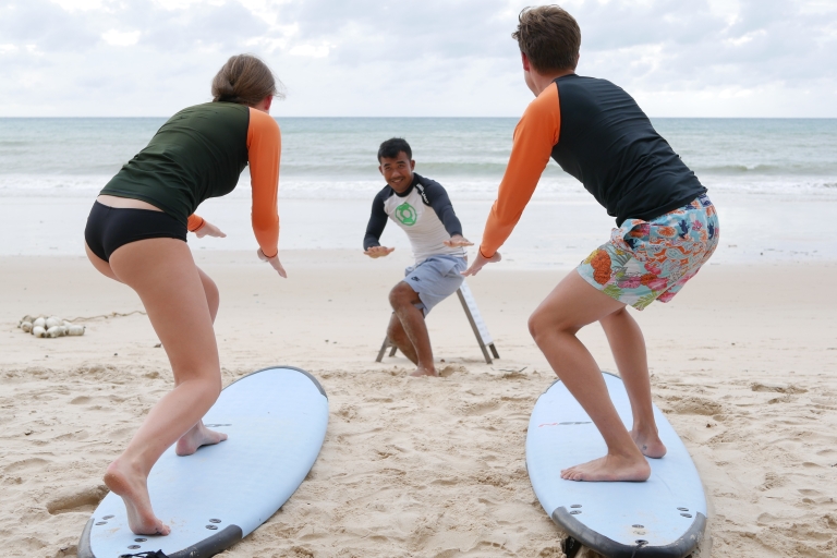 Plage de Bang Tao : Leçons de surf en groupe ou privéesLeçon collective de 5 jours
