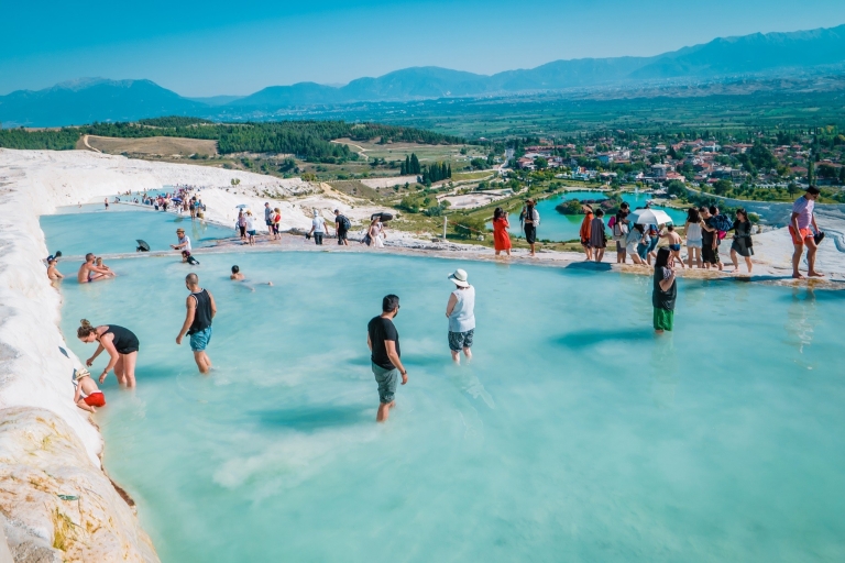 From Alanya: Pamukkale & Hierapolis Day Tour with Lunch Pamukkale and Hierapolis Day Tour with Lunch