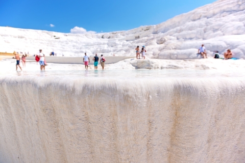From Side: Pamukkale & Hierapolis Day Tour with Lunch Pamukkale and Hierapolis Day Tour with Lunch