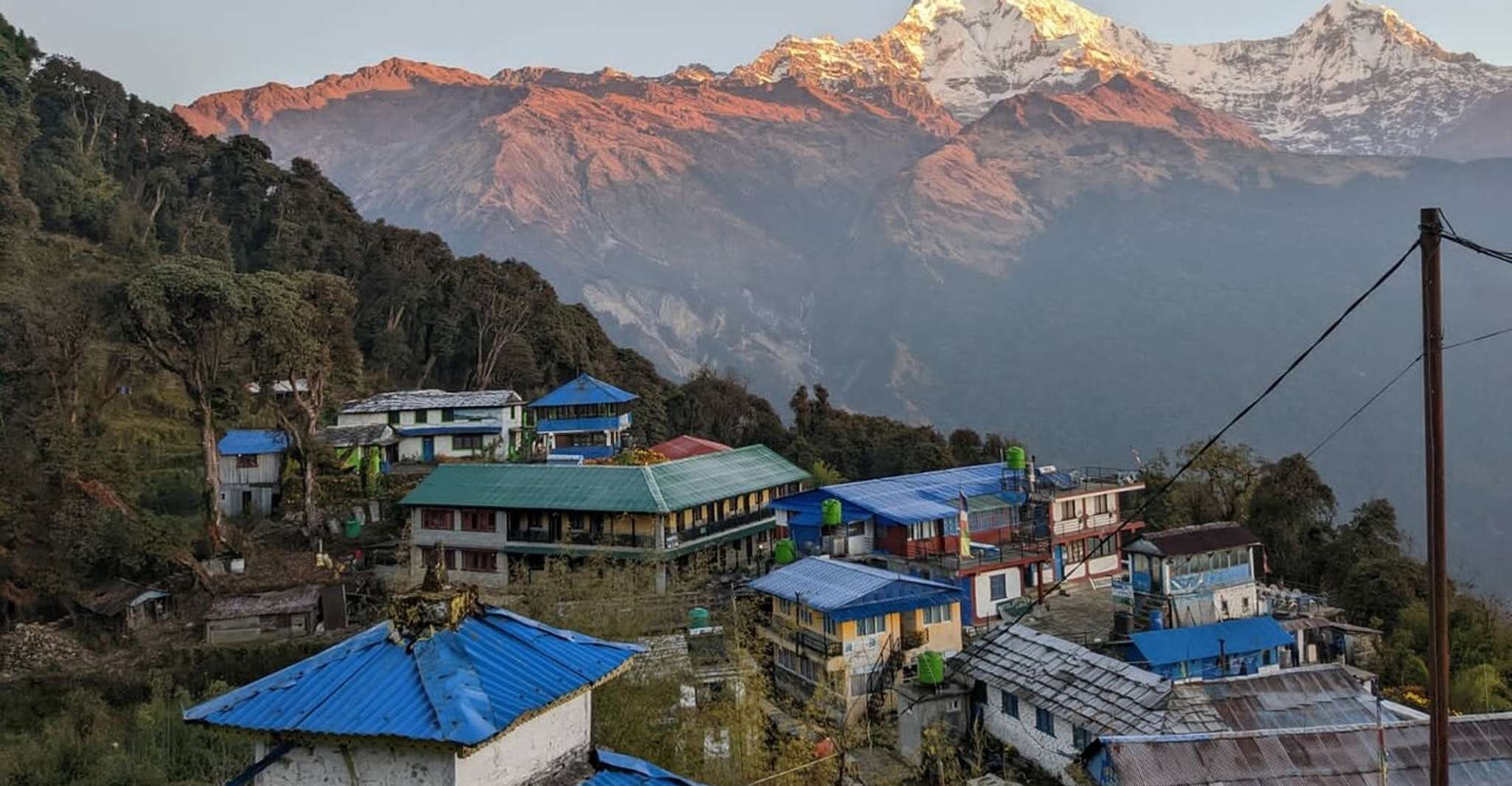 Pokhara, aldea de 3 días de Ghandruk Guiado Trek-Lap en la montaña - Hizvo