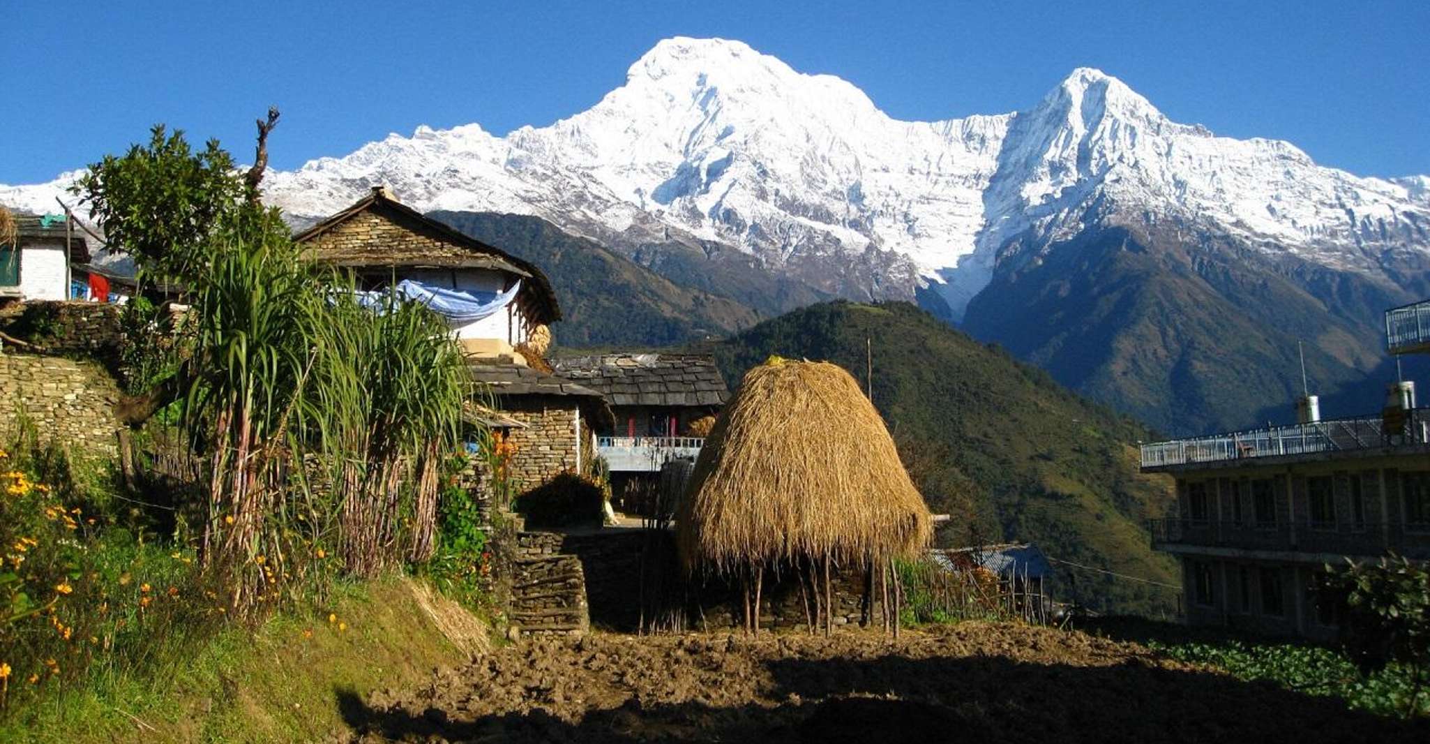 Pokhara, aldea de 3 días de Ghandruk Guiado Trek-Lap en la montaña - Hizvo