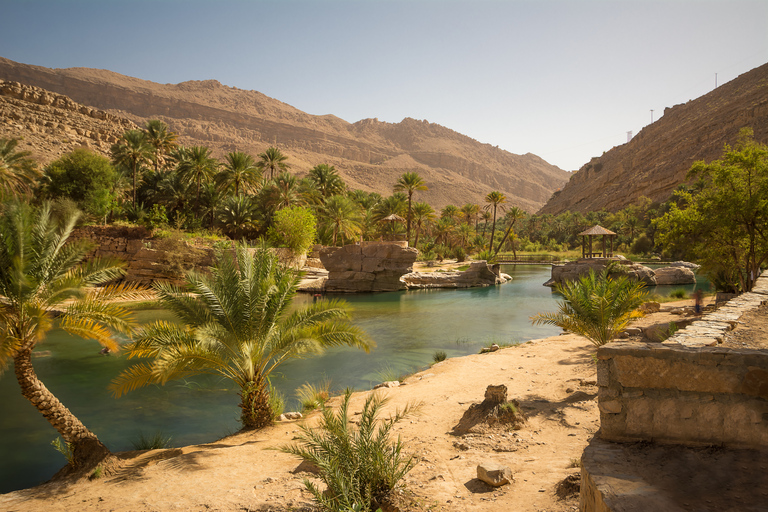 Mascate : Visite guidée en groupe de Wadi Bani Khalid et du désert