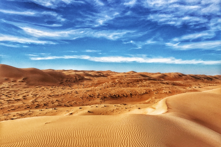 Mascate : Visite guidée en groupe de Wadi Bani Khalid et du désert