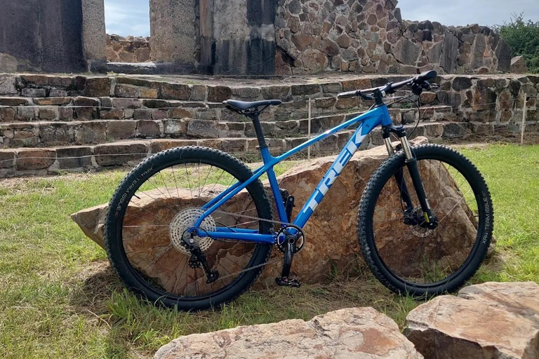 Monte Alban. Bike Tour. Archaeology, Alebrijes, and History.