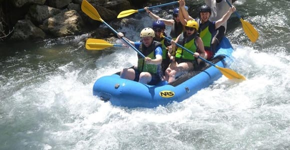 Montego Bay: Dunn&#39;s River Falls and River Rapids Adventure