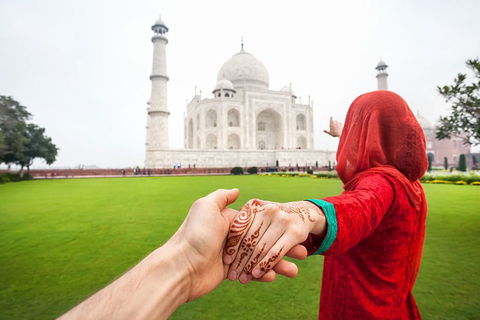 Från Delhi: Privat Taj Mahal-dagstur med lunch