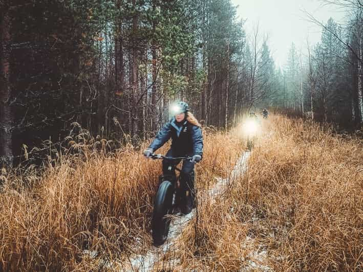 Rovaniemi Excursión guiada en bicicleta eléctrica por las Tierras