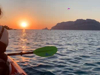 Excursion en kayak au lever du soleil avec plongée en apnée et dégustation de café