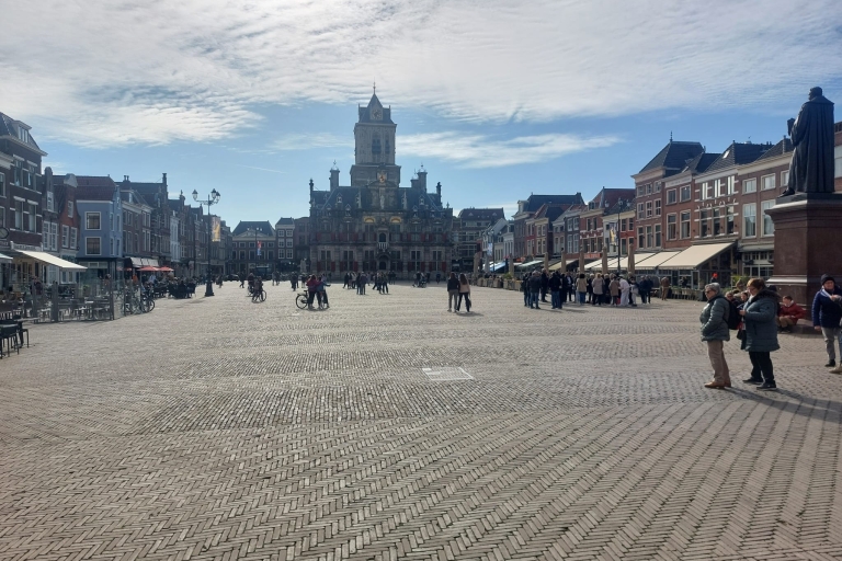 Tour privado de Delft + Cata de Cerveza / Museo Real de DelftVisita + Museo Real de Delft Holandés