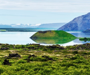 Van Akureyri: Myvatn-meer, kraters en watervaltour