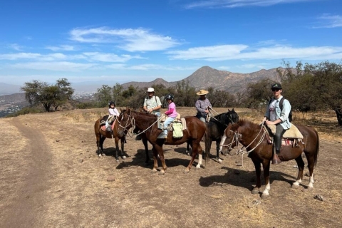 Uitlopers van de Andes Paardrijden - Halve dag