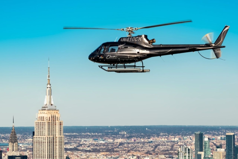 NYC : Tour de la Grosse Pomme en hélicoptèreTour en hélicoptère de la grosse pomme et des monuments de New York : 25-30 minutes