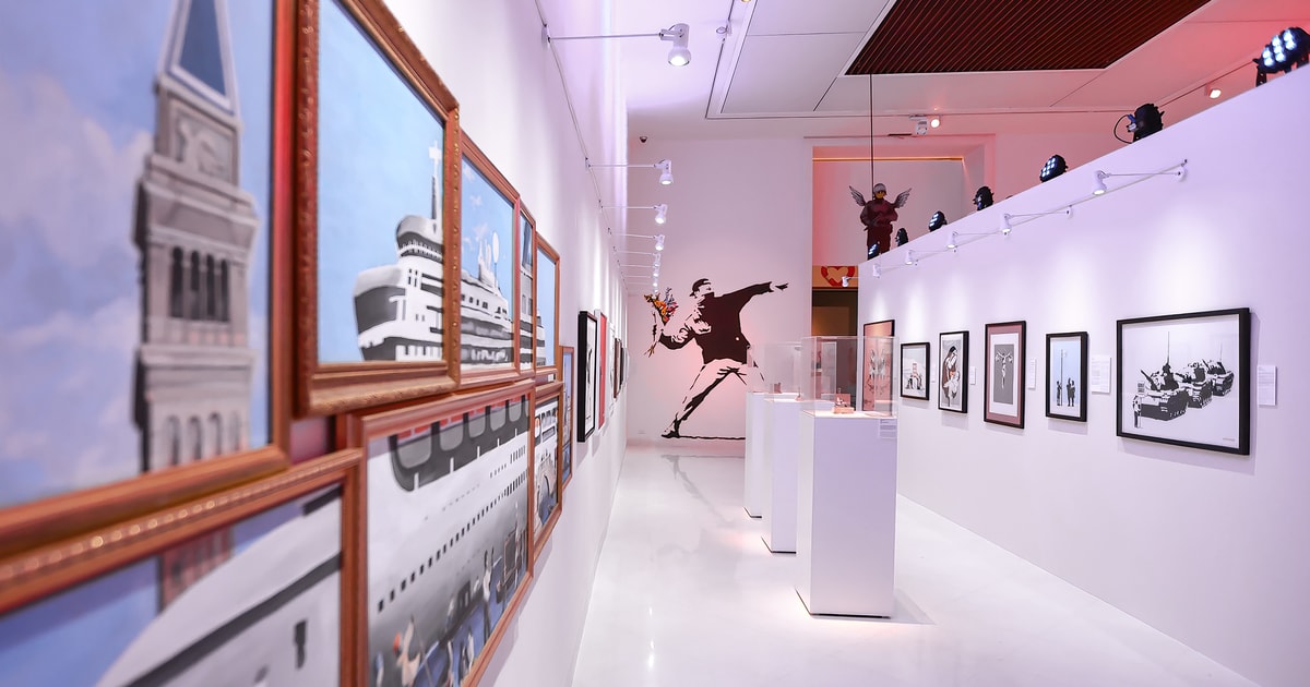 Frankfurt Eintrittskarte für die Art of Banksy Ausstellung GetYourGuide Frankfurt Eintrittskarte für die Art of Banksy Ausstellung GetYourGuide