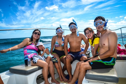 Wild On Combo: boottocht van een hele dag met zwemmen bij CenoteCombo Wild op Punta Cana