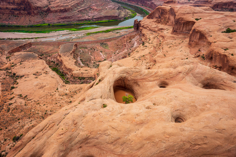 Moab : Vol en hélicoptère à l'orée du parc national de CanyonlandsVol en hélicoptère de 60 minutes