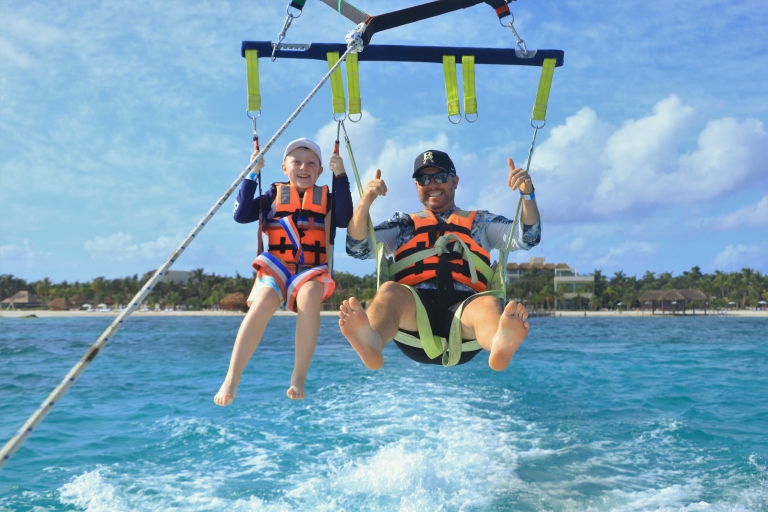 Riviera Maya : excursion en parachute ascensionnelPrise en charge à Cancún