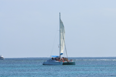 Riviera Maya: catamaran bij Maroma Beach & Reef SnorkelSpeciaal menu