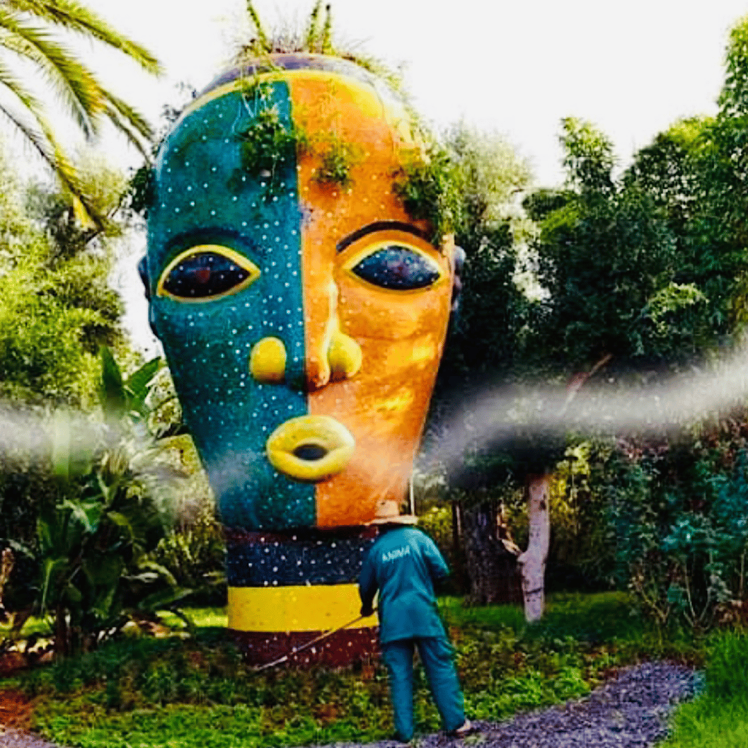 Au départ de Marrakech : Excursion d'une journée au jardin d'Anima et à la vallée d'Imlil - excursion