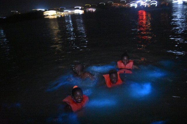Visit Montego Bay Luminous Lagoon Evening Boat Tour in Lucea, Jamaica