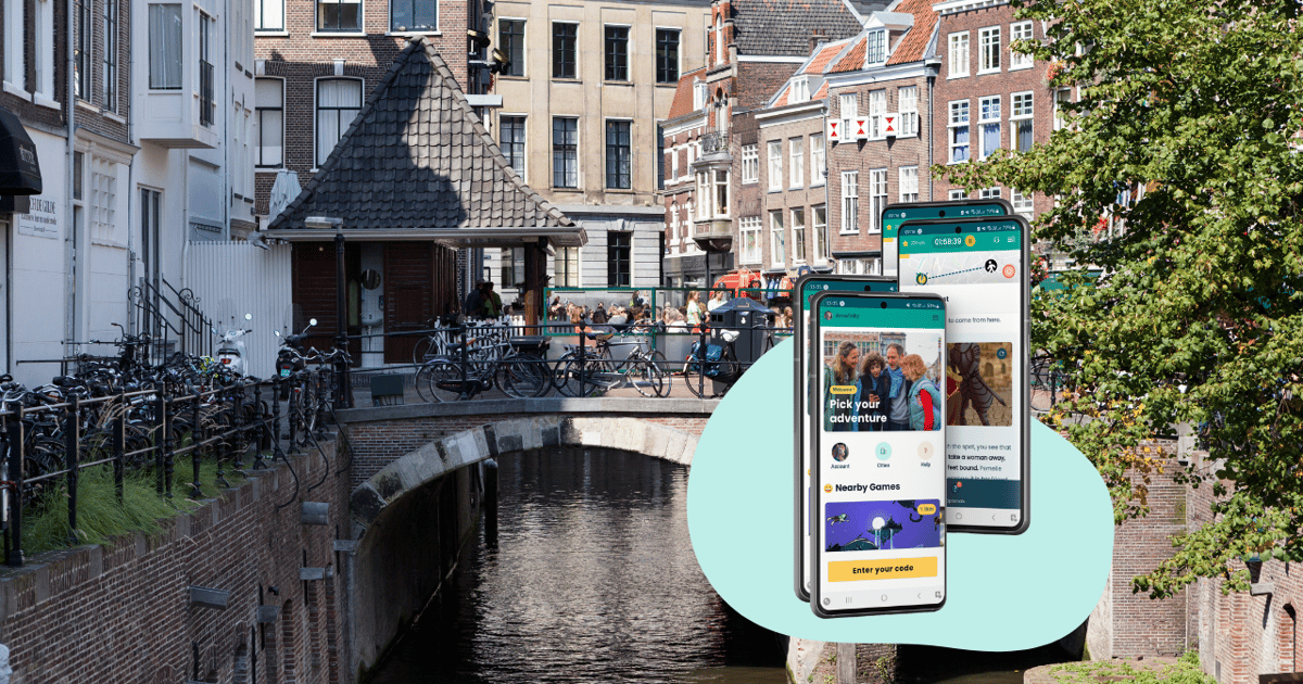 Utrecht Exploración de la Ciudad Juego Autoguiado de la Ciudad al Aire