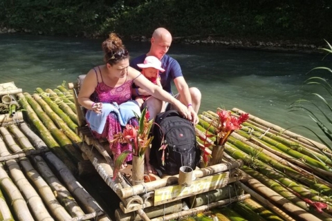 Montego Bay : Visite privée avec descente de rivière en radeau et Juici Patty