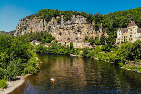 From Vitrac: Dordogne River Canoe Rental